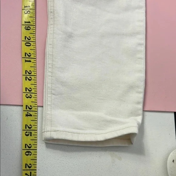 Rag and Bone Cate Off White Ankle Skinny Jeans - Picture 10 of 10